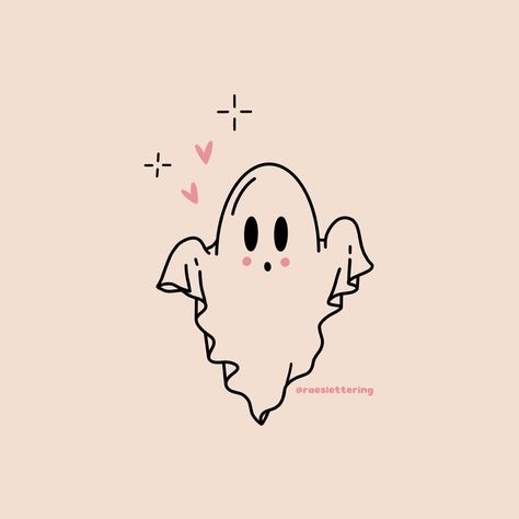 Happy Ghost Tattoo, Ghost Tattoos Simple, Cute Ghost Tattoo, Boo Tattoo, Pinky Tattoo, Halloween Lettering, Harry Styles Tattoos, Ghost Tattoo, Procreate Lettering