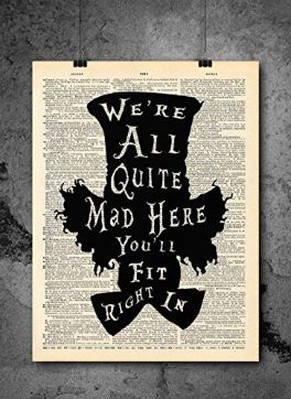 Hatter Quotes, Mad Hatter Quotes, Mad Hatter Alice In Wonderland, Hatter Alice In Wonderland, Alice And Wonderland, Wonderland Mad Hatter, Imagination Quotes, Wal Art, Alice And Wonderland Quotes