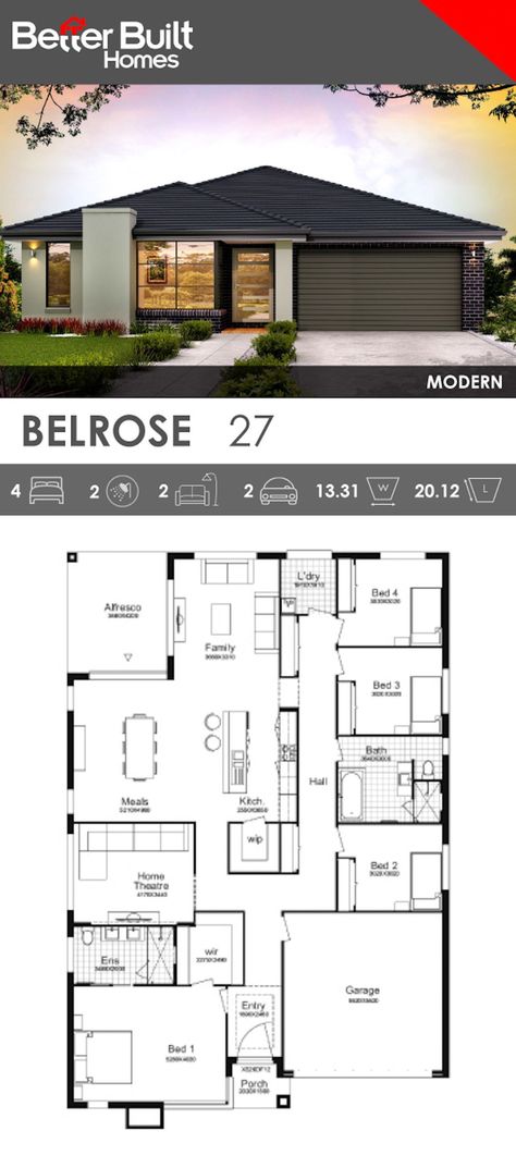 Best floor plan design services online. Outsource your 2D or 3D floor plan project and get it done quickly and at an affordable price.Best floor plans freelance services online. Outsource your floor plans project and get it quickly done and delivered remotely online.Modern house floor plansFloor Plans BloxburgFloor plan designProfessional floor plansfree floor plansfloor plan creatordesign your own house floor plansnew floor plans 1story House Plans, 1 Story House Plans 4 Bedrooms, Four Bedroom House Plans Single Storey, Ideal House Design, One Storey House Design, One Story House Design, Single Storey House Design, House Plans With Garage, Single Storey House