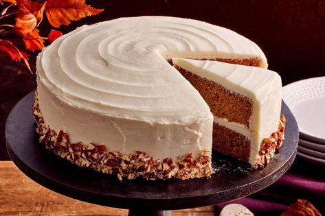 Squash Cake, Easy Cakes, Canning Sweet Potatoes, Bun Cake, Sweet Potato Cake, Seasonal Desserts, Homemade Goodies, Honey Bun, Cake With Cream Cheese Frosting