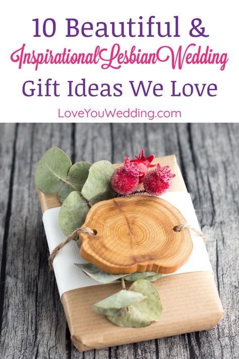 Wedding Gifts For Lesbian Couple, Lesbian Wedding Rings, Best Friend Wedding Gifts, Lesbian Wedding Gifts, Wine Box Wedding, Wedding Gifts For Friends, Wedding Gift Ideas, Gift Ideas Unique, Lgbt Wedding