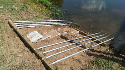 Kayak Launch, Pedal Boat, Lake Dock, Lakefront Living, Kayak Storage, Floating Dock, Lakefront Property, Boat Lift, Kayak Accessories