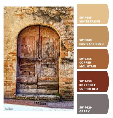 Low Country Paint Colors, Sedona Paint Colors, Indoor Paint Colors, Tuscan Colors, Mudslide, Best White Paint, Farmhouse Paint Colors, Popular Paint Colors, Tuscan Design