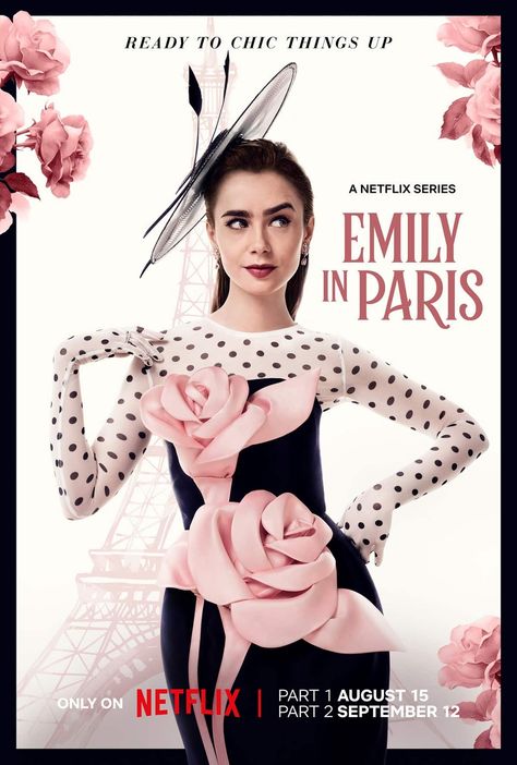 'Emily in Paris': watch the season 4 trailer - Entertainment Focus Emily In Paris Season 1 Poster, Emily In Paris Party, Emily In Paris Poster, Emily In Paris Fashion, Emily In Paris Outfits, Seasons Posters, Glenn Close, Paris Poster, Tv Shopping