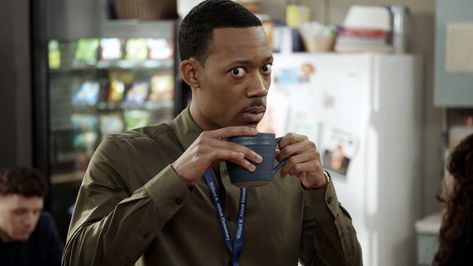 Gregory Eddie, Tyler James Williams, Lol Gif, Abbott Elementary, Tyler James, Crazy Ex Girlfriends, Crazy Ex, The Encounter, Comedy Tv