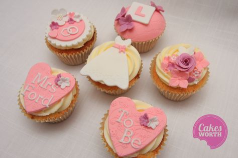 Bride To Be Cupcakes Design, Bride To Be Cupcakes Ideas, Bride To Be Cupcakes, Devojacko Vece, Hen Party Food, Bride Cupcakes, Cupcakes Design, Hen Night Ideas, Crisco Recipes