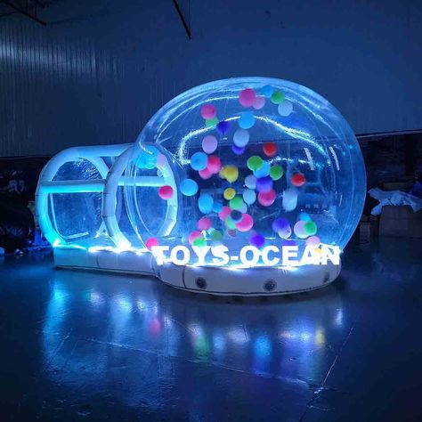 DIA 10ft/ 3m with LED light and jumping pad , super perfect for halloween , if interesting just message whatsapp 0086-18925120900 sales@toys-ocean.com Inflatable Night Club, Inside Out2, Mickey Mouse First Birthday, Inflatable Tent, Bubble House, Bubble Tent, 80s Design, Business Inspiration Quotes, Party Hacks