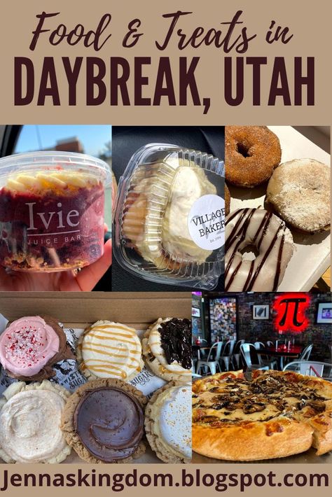 Our favorite places to eat and find treats in the Daybreak area in Utah. What To Eat, Treat Recipe, Pulled Pork, Places To Eat, Kentucky, Utah, Favorite Places, Jordan, Ethnic Recipes