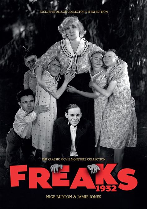 Freaks 1932, Pre Code Movies, Side Show, Trapeze Artist, Vespa Retro, Monster Book Of Monsters, Movie Magazine, Classic Horror Movies, Classic Monsters