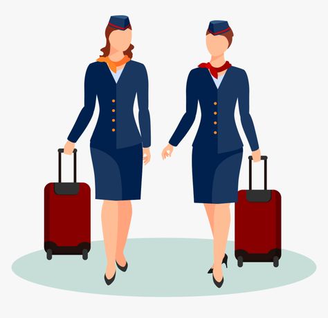 Flight Attendant Aesthetic Drawing, Flight Attendant Clipart, Delta Flight Attendant Uniform, Flight Attendant Life Pictures, Flight Attendant Aesthetic, Delta Flight Attendant, Twitter Aesthetic, Most Popular Cartoons, Feminine Business