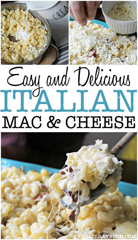 Looking for an easy and delicious weeknight meal? Check out our Easy Italian Mac and Cheese - it's so creamy and perfectly-spiced, you'll love it! Sausage Mac And Cheese Recipe, Italian Mac And Cheese, Sausage Mac And Cheese, Homemade Italian Sausage, Meals For Busy Families, Mac Cheese Recipes, Simple Meals, Mac And Cheese Recipe, Mood Food