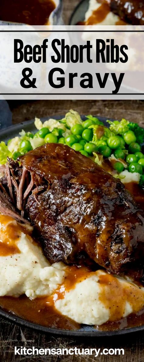 Beef Short Rib Recipes Oven, Crockpot Short Ribs, Short Rib Recipes Crockpot, Slow Cooker Beef Short Ribs, Short Rib Recipes Oven, Ribs Recipe Oven, Braised Short Ribs Recipe, Braised Beef Short Ribs, Short Ribs Slow Cooker