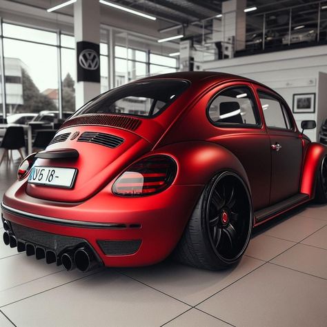 Red Beetle Volkswagen, Beetle Car Volkswagen, Fusca Wallpaper, Wallpaper Fusca, Classic Cars Trucks Chevy, Beatle Car Volkswagen, Beetle Car, Vw Beetle Classic, Vintage Volkswagen