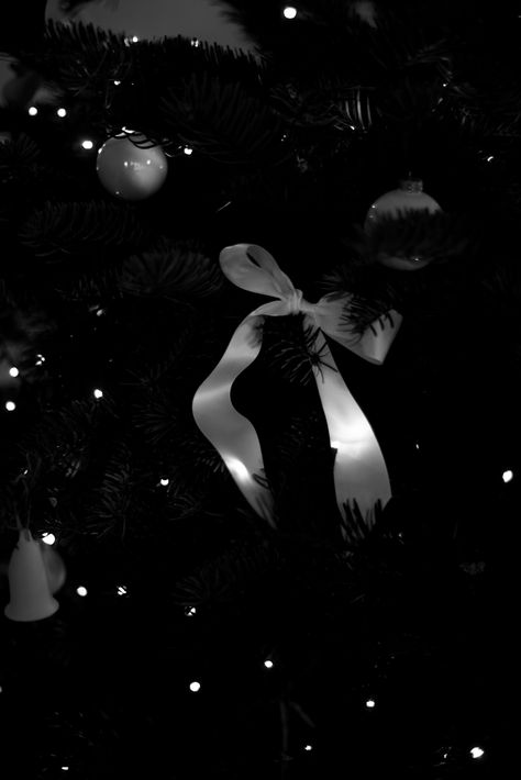 Black And White Wallpaper Christmas, Black And White Christmas Aesthetic Wallpaper, Christmas Black Aesthetic, Dark Xmas Aesthetic, Black And White Aesthetic Christmas, Widgets Aesthetic Christmas, Black Christmas Aesthetic Wallpaper, Christmas Black And White Aesthetic, Gothic Winter Aesthetic