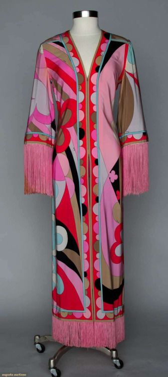 JumpsuitEmilio Pucci, 1970sAugusta Auctions Vintage Pucci 1960s, Pucci Jumpsuit, Emilio Pucci 60s, Vintage Dresses 60s, Vintage Fashion 1970, Pucci Pattern, Vintage Pucci, Vintage Fashion 1960s, Swirly Pattern