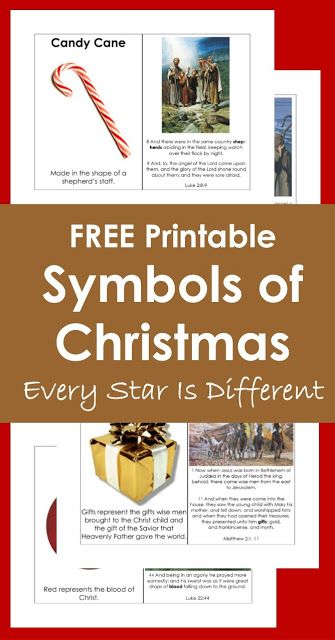 Christian Christmas Printables, Kids Crafts Christmas, Primary Christmas Gifts, Christian Christmas Games, Christmas Learning Activities, Symbols Of Christmas, Lds Christmas, Kids Holidays, Christmas Learning