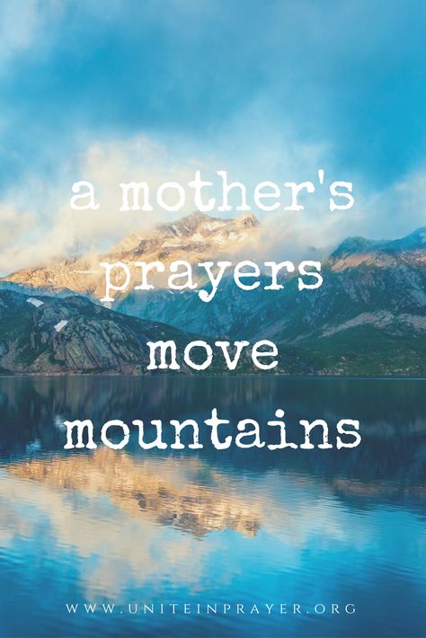 A reflection on the true power of a mother's prayers. Also, advice about creating a prayer group for moms. Mother's Prayers Quotes, Power Of A Praying Mom, Power Of A Praying Mom Quotes, Praying Mother Quotes, Praying Momma Quotes, A Mothers Prayer, Answered Prayer Quotes, Faith Reminders, Praying Mother