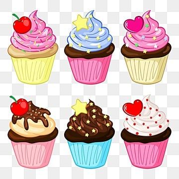 Cupcake Clip Art, Cartoon Chocolate, Cherry Png, Chocolate Png, Dessert Png, Cupcake Png, Cake Cherry, Kawaii Sweets, Cake Icon