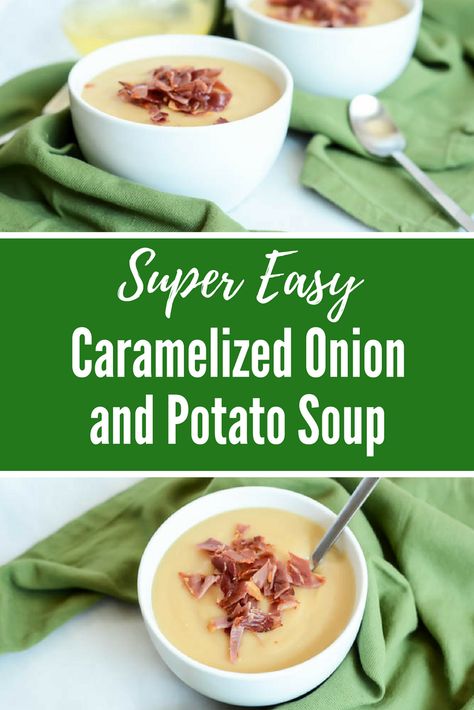 How To Carmalize Onions, Potato Soup Easy, Carmelized Onions, Onion Soup Recipes, Creamed Potatoes, Potato Onion, Onion Chicken, Delicious Soup Recipes, Caramelized Onion