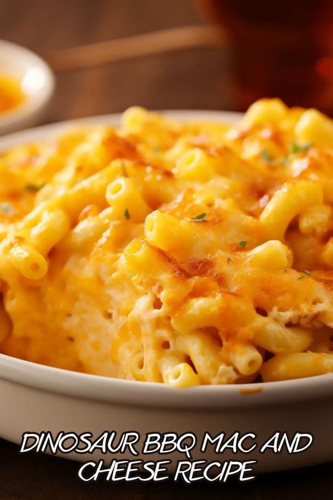 Dinosaur BBQ Mac And Cheese Recipe