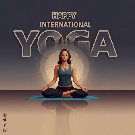 Yoga For Women Empowerment, Yoga Day Post, Yoga Day Social Media Post, Yoga Divas Poster, Creative Yoga Day Posters, International Yoga Day Poster, Hotel Marketing Design, Benefits Of Yoga Poster, Yoga Class Advertisement