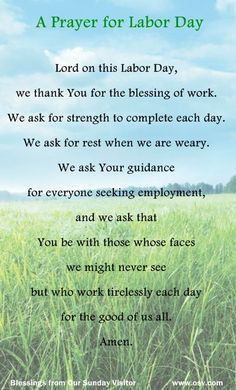 Labor Day Pictures, Labour Day Wishes, Labor Day Quotes, Church Decorations, Worship Leader, Holiday Quotes, Labour Day Weekend, Biblical Verses, Happy Labor Day