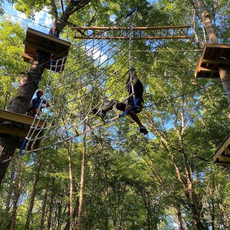 The Richmond Experience on Instagram: “OUTDOOR ADVENTURE IDEA 🧗Did you know you can fly across the tree tops on any of the 4 different ropes courses, 36 obstacles, and 10…” High Ropes Course Adventure, High Ropes Course Aesthetic, Ropes Course Aesthetic, Low Ropes Course, Obstacle Course Ideas, High Ropes Course, Sixteen Candles, Ropes Course, Makeover Bedroom