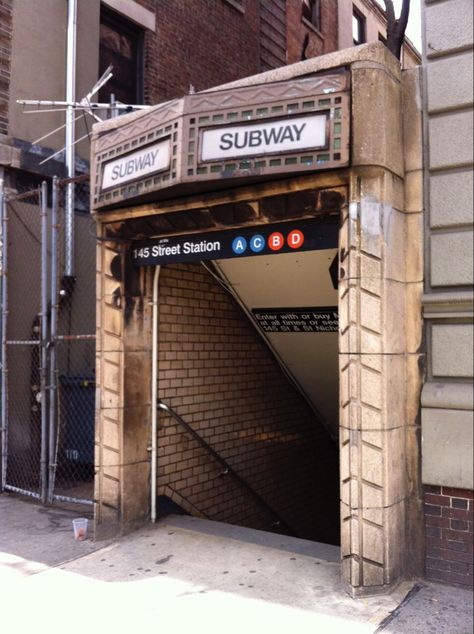 Subway Reference, Train Station Entrance, Subway Station Entrance, Nyc 80s, Subway Entrance, Wicked City, Underground Subway, Long Island Railroad, Upper Manhattan