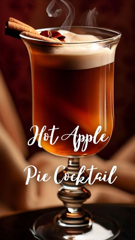 As the leaves turn golden and the air gets crisp, there’s nothing quite like wrapping your hands around a warm mug filled with a comforting drink. The Hot Apple Pie Cocktail is the perfect embodiment of autumn in a cup. With its delightful blend of apple cider, spices, and a touch of spirits, it’s a drink that warms you from the inside out. Hot Apple Pie Cocktail, Hot Apple Pie Drink, Hot Apple Pie Drink Alcohol, Warm Apple Cider Cocktail, Apple Pie Drink Alcohol, Cider Spices, Hot Apple Cider Cocktail, Apple Pie Drink, Apple Pie Cocktail