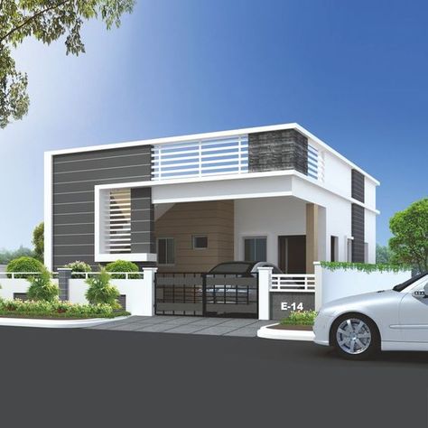 Hello friends, here we have brought wonderful house designs according to the village, all these designs are exactly according to ... Read morevillage house low budget village single floor home front design The post village house low budget village single floor home front design appeared first on Construction Buzz. House Front Design Single Floor Modern, Home Front Design, Home Front Elevation, Single Floor House Design, Home Gate Design, Indian House Plans, House Outer Design, Little House Plans, Small House Elevation