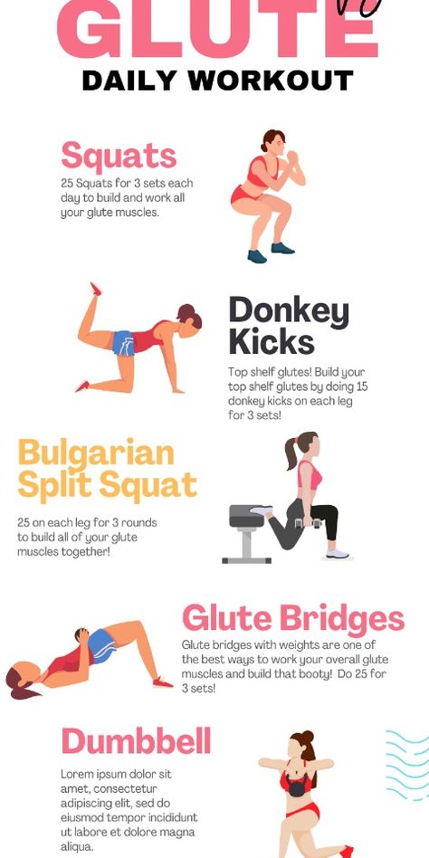 BEST Glute Exercises for a Baddie Booty🍑🍑🍑 How To Grow Glutes, Big Glutes Workout, Grow Glutes At Home, Glute Workout Plan, Peloton Workout Plan, Leg Day Workout At Home, Glutes Workout Plan, Growing Your Glutes, Workout Plan At Home