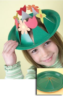 http://www.childrensministry.com/articles/blooming-crowns  These flower crowns help kids remember a different crown Jesus wore on the cross. Easter Hat Ideas, Easter Bonnet Ideas, Easter Hat Parade, Pola Topi, Easter Bonnets, Crazy Hat, Spring Hat, Crazy Hat Day, Easter Hat