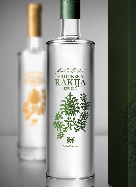 Rakija Design, Gin Label, Wine Bottle Photography, Bottle Photography, Balkan Food, Beautiful Bars, Cartoon Wallpaper Iphone, Creative Mind, Bottle Packaging