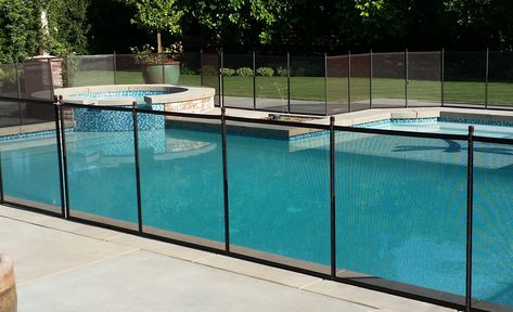 How to Pick a Pool Fence Color - Protect-A-Child Aluminium Pool Fencing, Aluminum Pool Fence, Pool Safety Fence, Pool Fencing, Black Fence, Safety Fence, White Fence, Pool Safety, Pool Fence