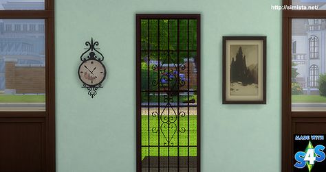 screen-door2 Sims 4 Screen Door, Chain Skirt, Sims 4 Mm Cc, David Sims, Sims 4 Cc Folder, Sims 4 Mm, Sims 4 Update, Sims 4 Collections, Iron Door