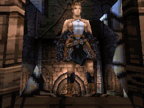 Vagrant Story Lowpoly Enviroment, Lowpoly Pixelart, Wizard Ideas, Obscure Video Games, Vagrant Story, Retro Tropical, Low Poly Games, Concept Art World, Hand Painted Textures