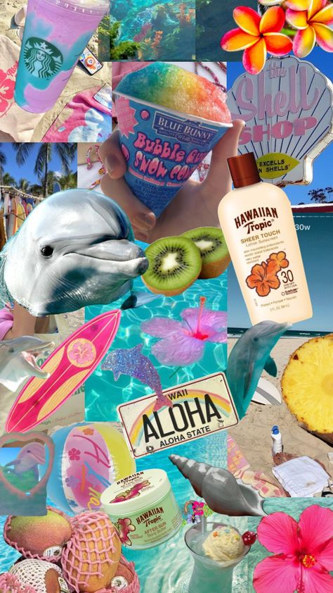 #coconutgirlwallpaper #summer #Hawaii#beach Pretty Backrounds, Beach Wall Collage, Summer Hawaii, Iphone Wallpaper Preppy, Cute Backgrounds For Iphone, Travel Collage, Cute Summer Wallpapers, Wallpaper Iphone Summer, Hawaii Beach