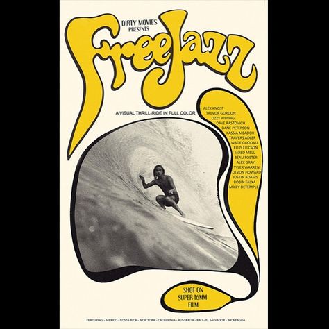 Mollusk Surf, Surf Aesthetic, Free Jazz, Surf Poster, Surfing Pictures, Retro Surf, Saturdays Nyc, Surf Design, Beach Posters