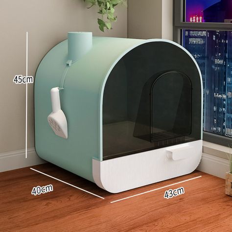 Fully Enclosed Cat Litter Box Oversized Deodorant Cat Toilet Internet Celebrity Drawer Cat Poop Basin Anti Sand Anti Splash|Cat Litter Boxes| - AliExpress Cat Toilet, Pet Bag, Clean Environment, Custom Socks, Bamboo Charcoal, Cat Litter Box, Cat Bowls, Cat Supplies, Litter Box