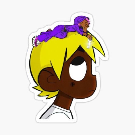 Lil Uzi Vs The World Stickers | Redbubble Lil Uzi Vert Cartoon, Art Mini Toile, Dope Cartoons, Rock Argentino, Music Stickers, Lil Durk, Vs The World, Lil Uzi, Tim Mcgraw