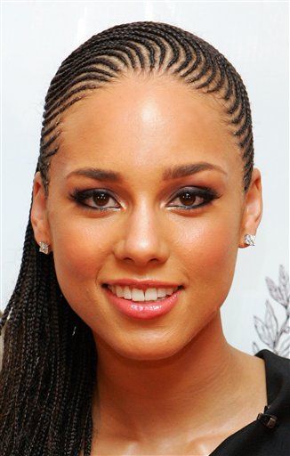 Alicia Keys Cornrow Designs, American Hairstyles, Hair Styles 2014, Beautiful Braids, Girls Braids, Alicia Keys, Braids For Black Women, Cornrows Braids, Cornrow Hairstyles