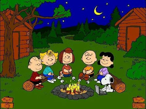 Snoopy and friends roasting marshmallows Gifs Snoopy, July Images, Sally Brown, Combi Vw, Peanuts Cartoon, Peanuts Characters, Snoopy Quotes, Snoopy Pictures, Snoop Dog