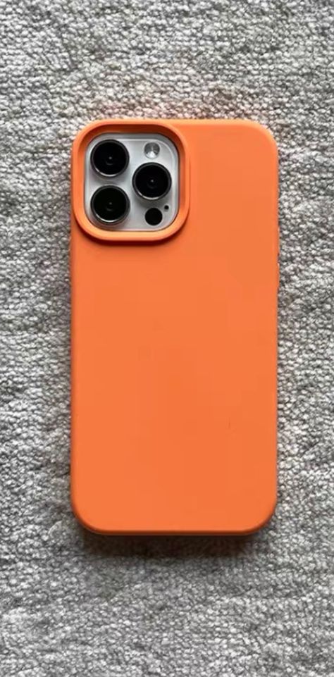 Orange Phone Case Aesthetic, Orange Iphone Case, Orange Phone Case, Phone Case Diy Paint, Orange Phone, Boo Basket, Phone Inspo, Iphone Obsession, Orange Jacket