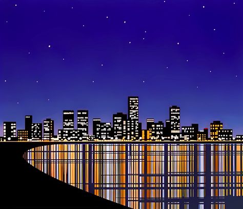 Dreamwave Aesthetic, Rich Money Aesthetic, City Pop Aesthetic, Japan 80's Aesthetic, Dark Deco, Retro Vaporwave, Hiroshi Nagai, City Pop, Pop Illustration