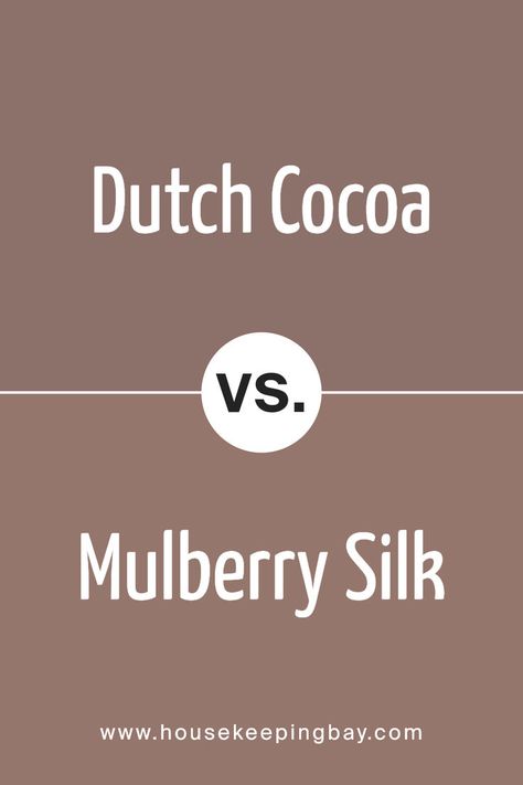 Dutch Cocoa SW 6032 by Sherwin Williams vs Mulberry Silk SW 0001 by Sherwin Williams Copper Brown Paint Color, Sherwin Williams Mulberry Silk, Dark Clove Sherwin Williams Paint, Sw Mulberry Silk, Mulberry Silk Sherwin Williams, Sherwin Williams Coordinating Colors, Brown Paint Colors, Red Paint Colors, Dutch Cocoa