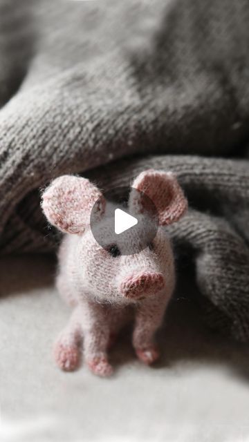 Claire Garland on Instagram: "This little piggy pattern can be yours for free this Friday! ~ A pig friend for life I’d say 🐷 To receive the pattern by email simply subscribe to my once every other month newsletter, link in my profile under ‘Beacons’ Or hop onto my Ravelry page and pick up your piggy there 🐽! Bee by @homemadetrap" Knitted Stuffies, Pig Knitting Pattern, Claire Garland, India Rose, This Little Piggy, Life I, My Profile, For Life, Ravelry