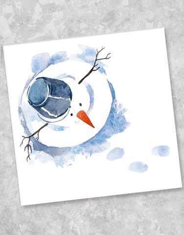 Aquarell-Schneemann-Studios in blauer Tinte - emma,  #AquarellSchneemannStudios #blauer #emma #Tinte #WatercolorPaintingforkids Check more at http://painting5.tvizlet.me/aquarell-schneemann-studios-in-blauer-tinte-emma/ Watercolor Snowman, Painting Lotus, Painted Christmas Cards, Lotus Painting, Paintings Watercolor, Watercolor Png, Christmas Card Art, Snowman Painting, Watercolor Christmas Cards