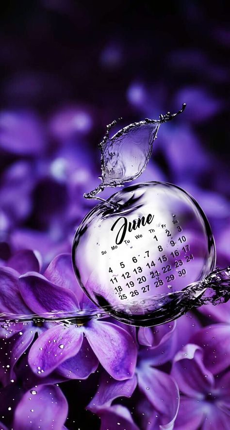 June Wallpaper, March Wallpaper, Iphone Calendar, June Calendar, Creative Calendar, Monthly Pictures, Calendar June, Hello March, Crystal Paperweight