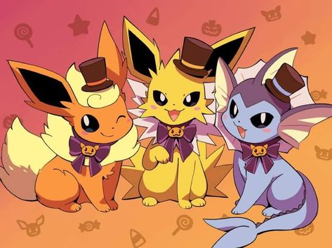 Eeveelution Squad, Zoroark Pokemon, Pokemon Eevee Evolutions, Nightmare Night, Pokemon Birthday Party, Concept Art Tutorial, Pokemon Eeveelutions, Pokemon Theme, Cute Pokemon Pictures