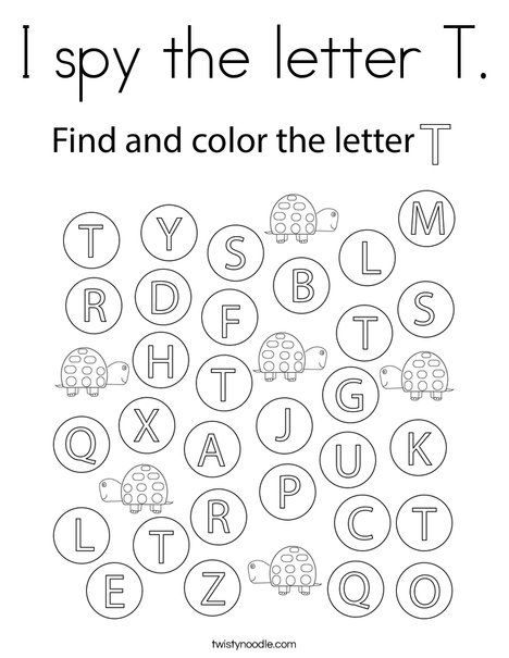 I spy the letter T Coloring Page - Twisty Noodle Preschool Letter M Crafts, Letter M Preschool Crafts, Letter M Worksheets For Preschool, Letter M Crafts For Preschoolers, Letter M Preschool, Letter M Activities For Preschool, Letter M Coloring Page, Letter T Coloring Page, Letter M Craft